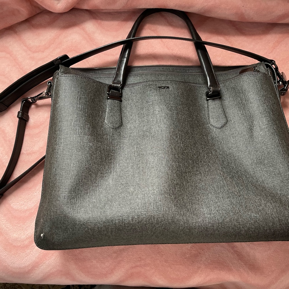 Tumi work bag— so many pockets!